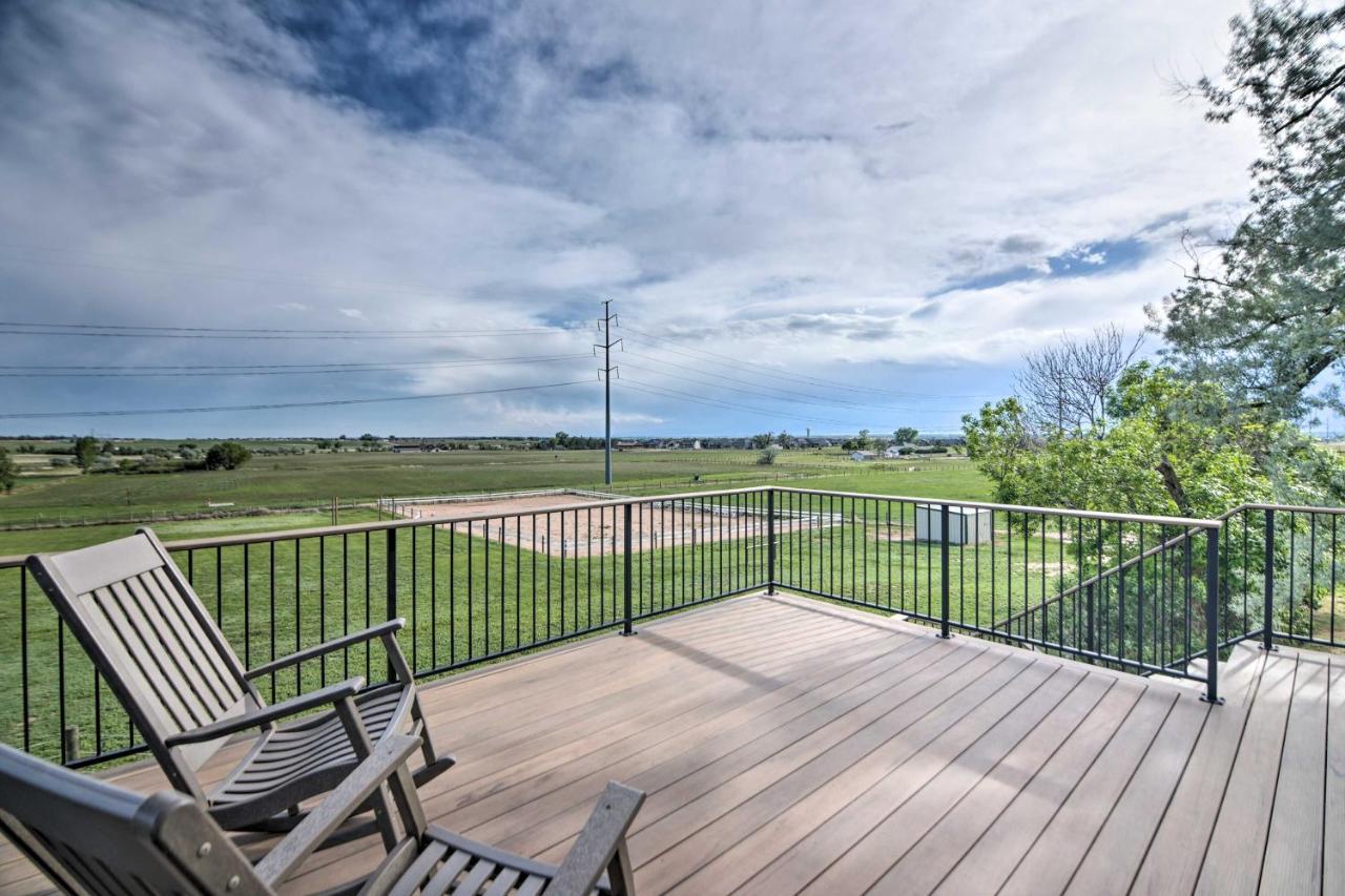 Lovely Barn Loft With Mountain Views On Horse Estate Fort Collins Exterior photo